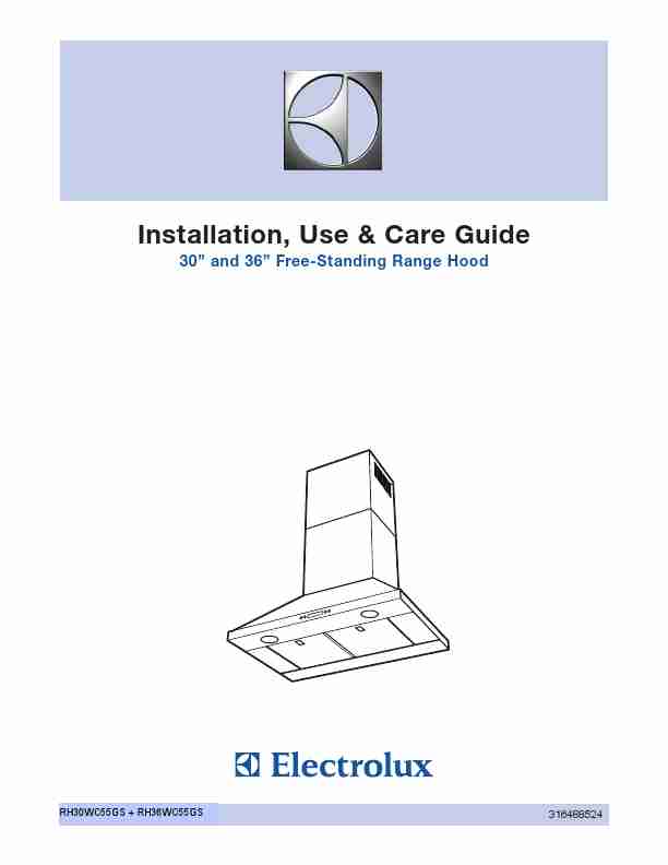 Frigidaire Ventilation Hood 316488524-page_pdf